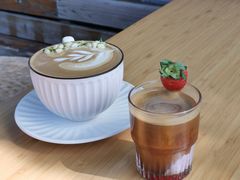 茉莉冰拿铁-自如ZSPACE四合院艺术餐厅