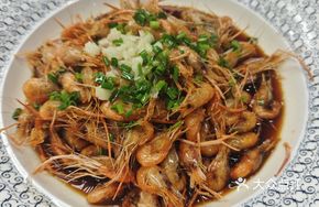 Braised River Shrimp in Sauce