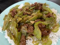 凉瓜牛肉饭-秋色客家菜(南山店)