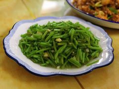 清炒南瓜藤-洪福饭店·十八年老店