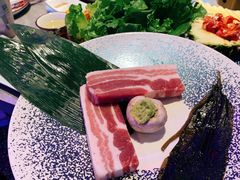 十三姨山蒜五花肉-十三姨正合丰烤肉(营迹路店)