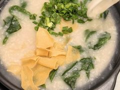 枸杞叶猪肝粥-安蒂娅.悦景轩中餐厅(西乡店)