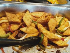 西域羊肉炒馕-比格比萨自助(商业大厦店)