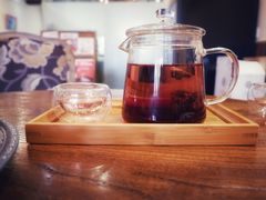 蓝莓茶-CafeDuVillage乡村咖啡馆(美邻苑店)