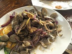 炒花蛤-叶存利海鲜大馅饺子(海宁路总店)