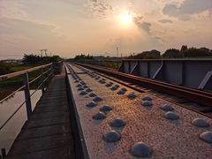 -乌龙涧铁道铁轨景