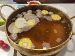 手锤牛肉丸锅底-食潮汕头鲜牛馆(望京保利店)
