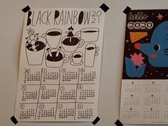 -black rainbow coffee