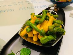 椒盐双色蘑菇-花开餐厅(环湖中路店)
