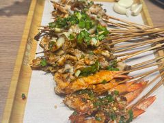 -街角等你.大连海鲜烧烤.经典铁板海鲜串(西安路店)
