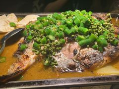 -探鱼·鲜青椒爽麻烤鱼(番禺万达店)