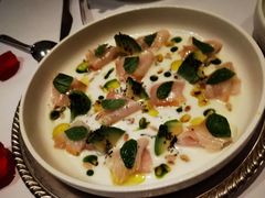 烟熏帝王鱼薄片-壳里西餐厅Coquille Seafood Bistro(蒙自路店)