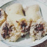 软糯香甜的美味豆沙馅粽子