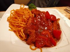 鲜茄猪排意面-太平馆餐厅(油麻地店)