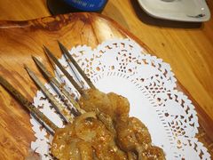 烤肉皮-老胖串店(山大路店)