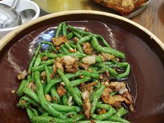 大盆长豆角-文婷阁土菜馆