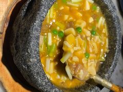 石锅鸡汤豆腐-绿茶餐厅(西单老佛爷店)