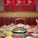 来重庆吃的第一顿火锅!