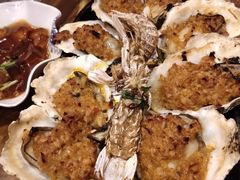 蒜泥生蚝-老东镇啤酒屋海鲜加工·蒸汽海鲜·海鲜烧烤(台东店)