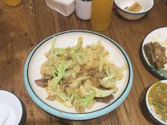 -东来菜馆•手抓海鲜家常菜•海鲜锅贴(鸽子窝店)