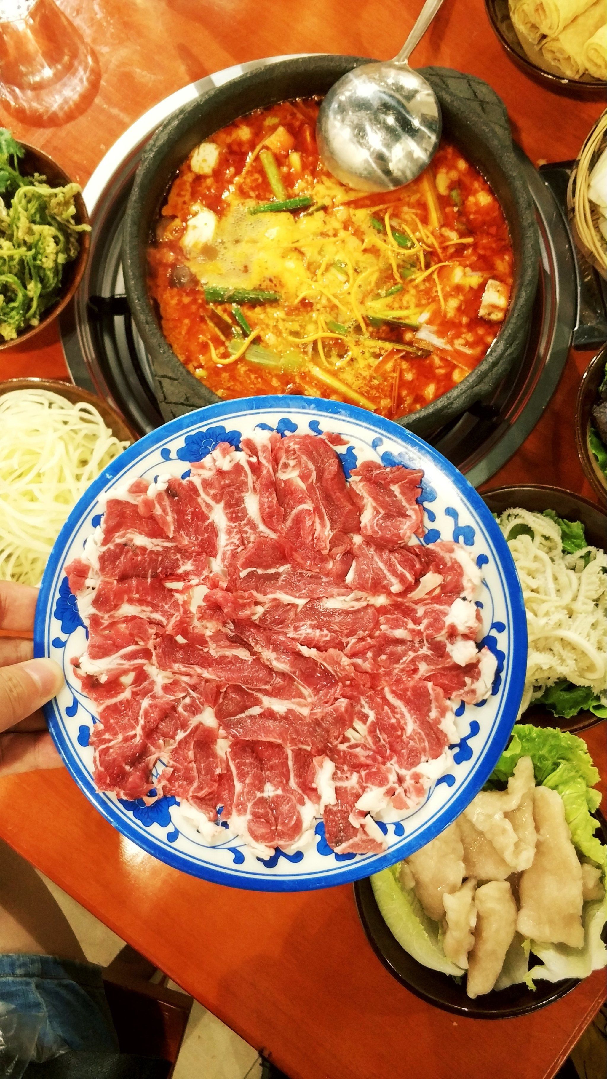 吃火锅,重在火候和食材9799