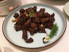 黑椒蒜子牛肉粒-大铁勺新津菜(东丽阳光新业广场店)
