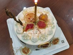 甜蜜物语森系动物奶油水果蛋糕-艾加柒克蛋糕茶歇甜品台(春熙路店)