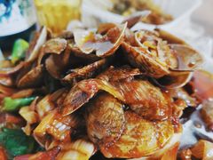 炒花甲-十里铺铁板鱿鱼