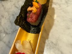 蓝鳍金枪鱼泥海胆手卷-阿吾罗日本料理(K11艺术中心店)