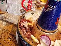 苏尼特极品羔羊肉-毛辣果·贵州红酸汤牛肉火锅(西单店)