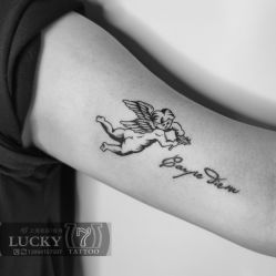 -幸运7纹身刺青Lucky7tattoo