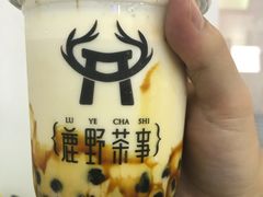 炙烧黑糖鲜奶-鹿野茶事(开元盛世店)
