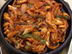 铁板章鱼-郑阿姨的家·이모네·韩料&烤肉(武川路店)