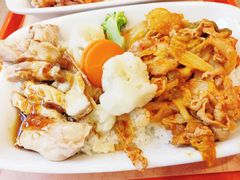 辣猪肉照烧鸡双拼-吉野家(黑牛城道店)