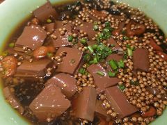 麻香鸭血肥肠-绿茶餐厅(蓝色港湾店)