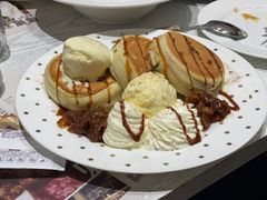 焦糖肉桂苹果舒芙蕾Pancake-娜娜家·Nana's restaurant(国金汇店)