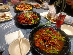 餐具摆设-虾易落味(杭州黄龙万科中心店)