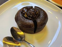 巧克力熔岩蛋糕-蒙楼咖啡(清华大学蒙民伟楼店)