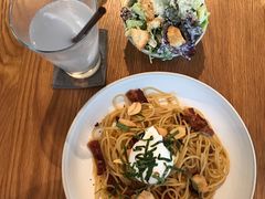 培根蒜片意面-ROAST coffee & eatery