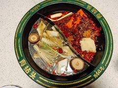 菌汤鸳鸯锅-有拈头成都市井火锅(南山总店)