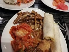 三文鱼刺身蟹腿-长沙北辰洲际酒店-兰调全日餐厅