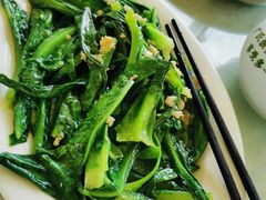 蒜蓉麦菜-莲湖山庄