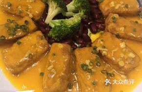 Health-Preserving Abalone Sauce Tofu