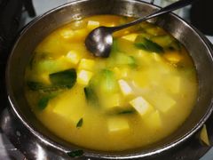 青菜八公山豆腐-寿州大饭店·餐厅