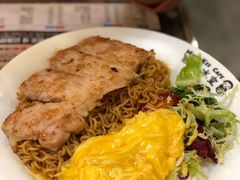 猪扒滑蛋印尼捞面-旺记冰室(九龙中心大厦店)