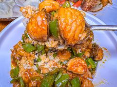 -东来菜馆•手抓海鲜家常菜•海鲜锅贴(鸽子窝店)