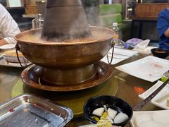 正宗的炭烧铜火锅-老北京涮羊肉(航东路店)
