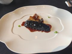 葱烧海参配乌米菌-鲁采LU STYLE(新天地店)