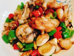 青椒紫苏炒美蛙-芙蓉堂(武汉天地店)