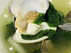 豆腐沙白青菜汤-七鲜渔港美食餐厅(巽寮湾海景店)